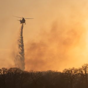 There is potential for large wildfires to occur today that may outpace firefighters’ suppression efforts in areas near Childress, Lubbock, Abilene, Mineral Wells, Brownwood, Midland, San Angelo, Fredericksburg, Del Rio, Laredo and Brownsville.